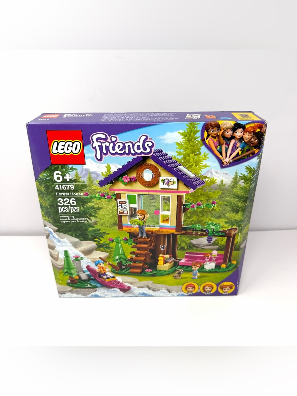 LEGO 41679 Friends Forest House Play Set (326 Pieces) Brand New In Box Retired